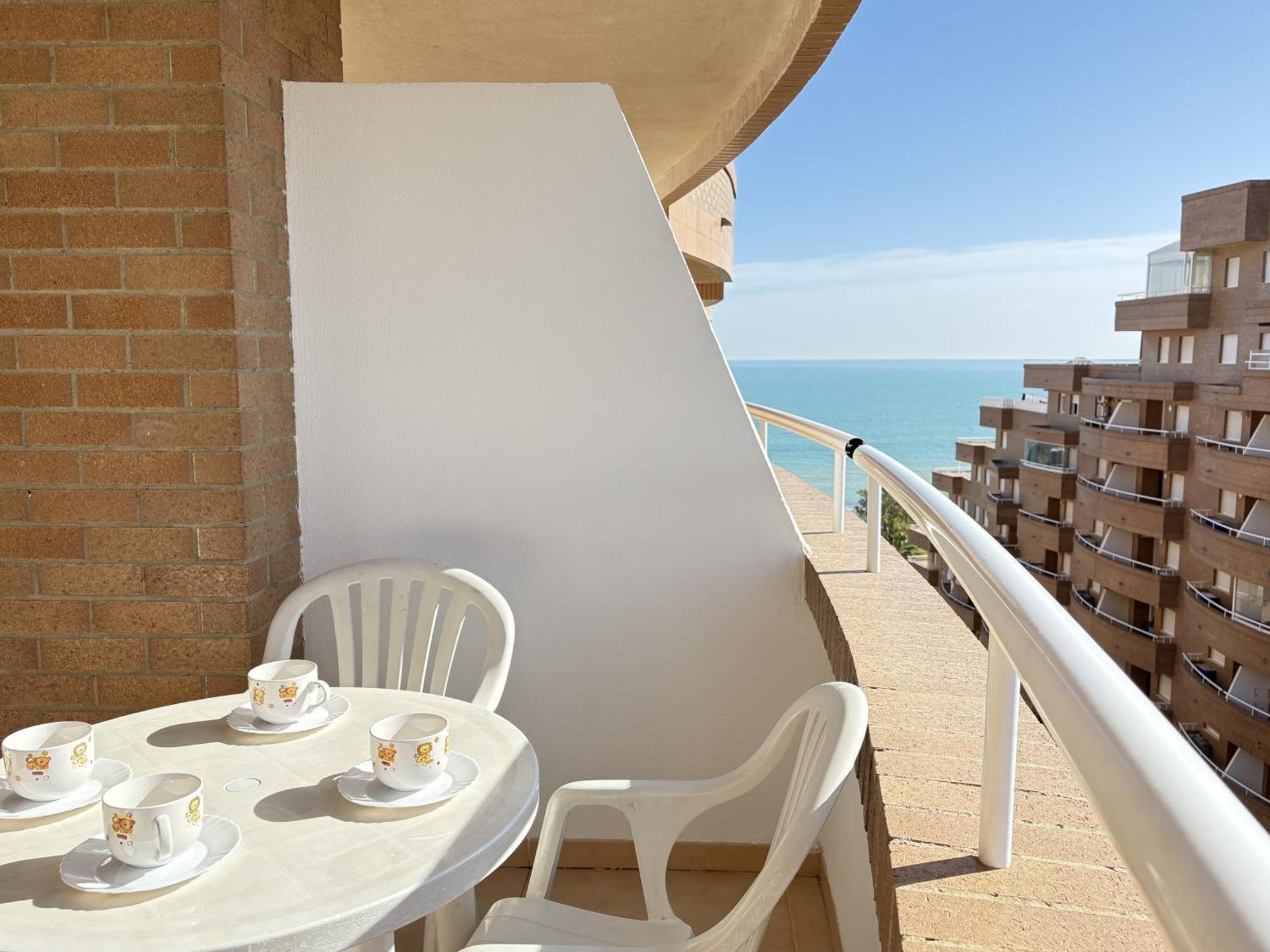 Appartement ACV - Costa Marina II - 1ª linea, planta 10, sur à Oropesa del Mar Extérieur photo